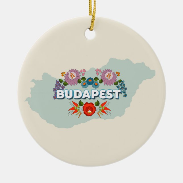 Budapest, Ungern Ornament (Framsidan)