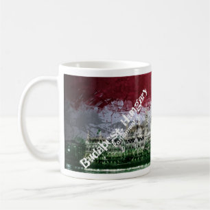 Budapest Ungern - parlament Kaffemugg