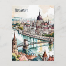 Budapest Ungern Parlamentet Donaufloden Siluett