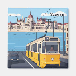 Budapest Ungern Parlamentsbyggnad Resa Magnet