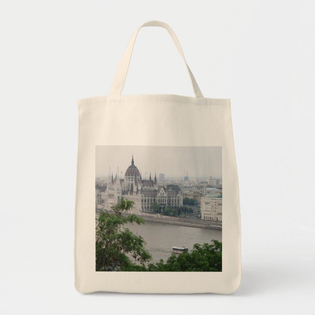 Budapest, Ungern Photo Tote Bag Tygkasse (Framsidan)