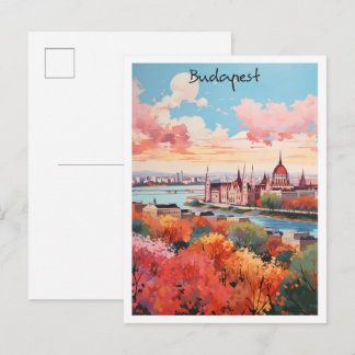 Budapest Ungern Resa Estetik Vykort