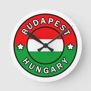 Budapest Ungern Rund Klocka
