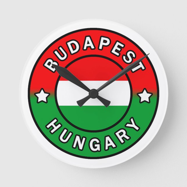 Budapest Ungern Rund Klocka (Framsida)