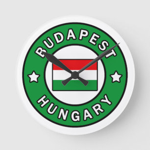 Budapest Ungern Rund Klocka