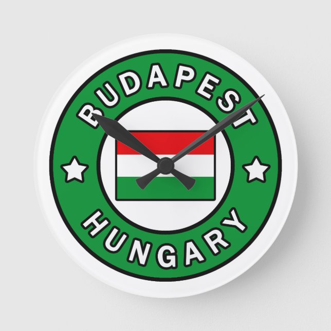 Budapest Ungern Rund Klocka (Framsida)