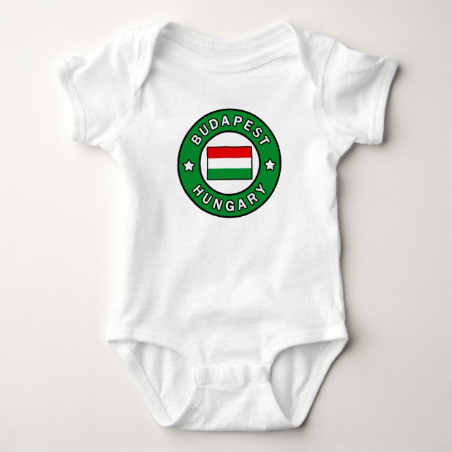 Budapest Ungern T Shirt (Framsida)
