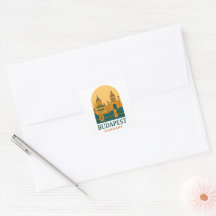 Budapest Ungern Vintage Resesticker – Retro