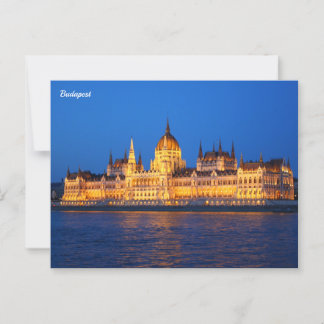 Budapest Ungern Vykort