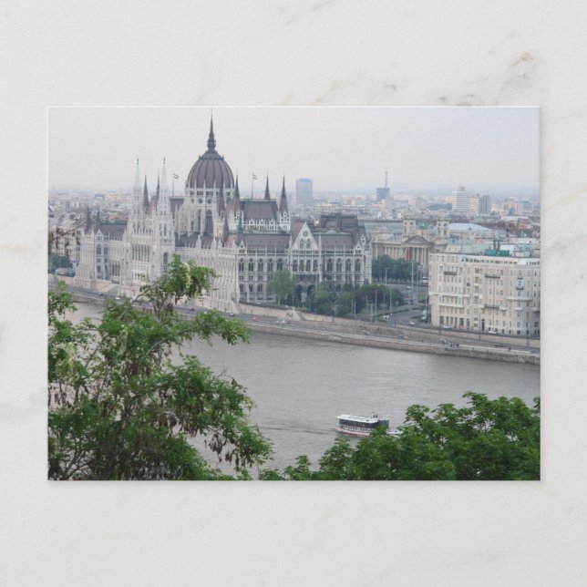 Budapest Ungern vykort (Framsida)