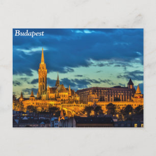 Budapest, Ungern Vykort