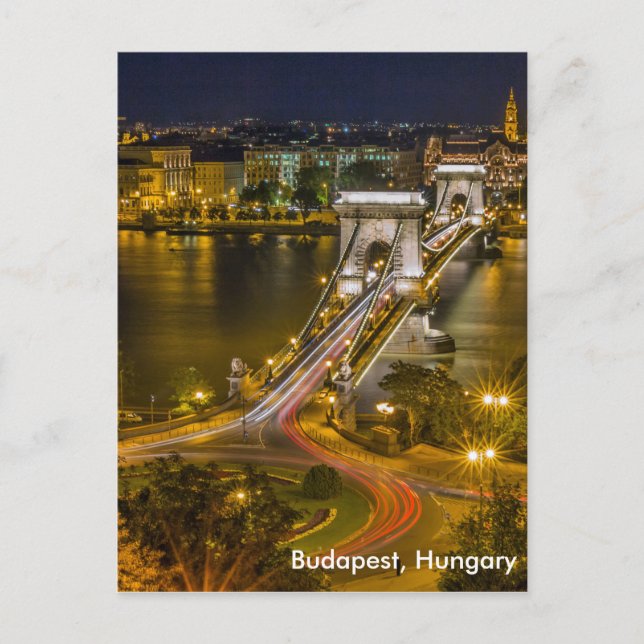 Budapest, Ungern Vykort (Framsida)