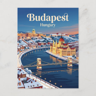 Budapest Ungern Vykort