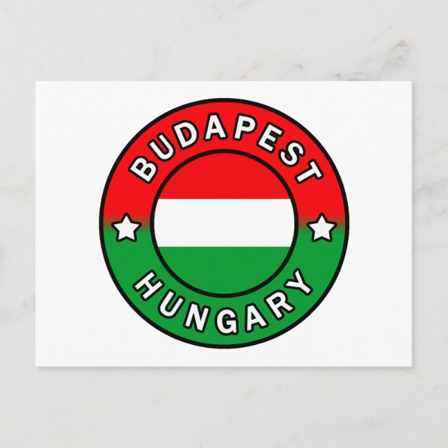 Budapest Ungern Vykort (Framsida)