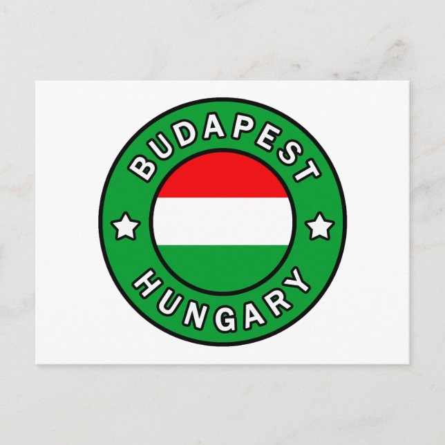 Budapest Ungern Vykort (Framsida)