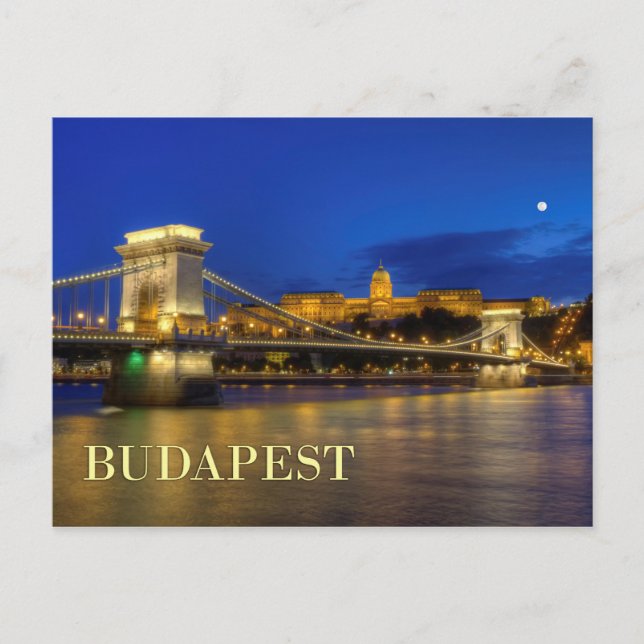 Budapest, Ungern Vykort (Framsida)