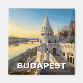 Budapest Ungerns fiskares baskrav Magnet