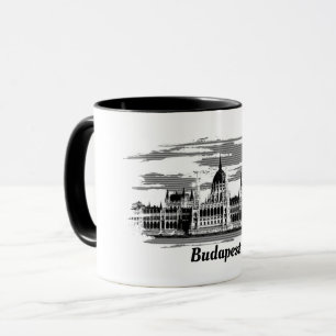 Budapest Ungerns gåvor från Europaparlamentet Mugg