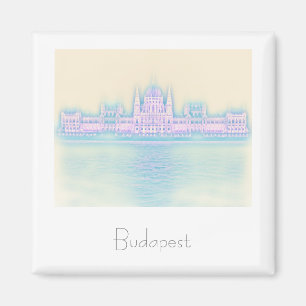 Budapest Ungerns parlament Arkitecture Magnet