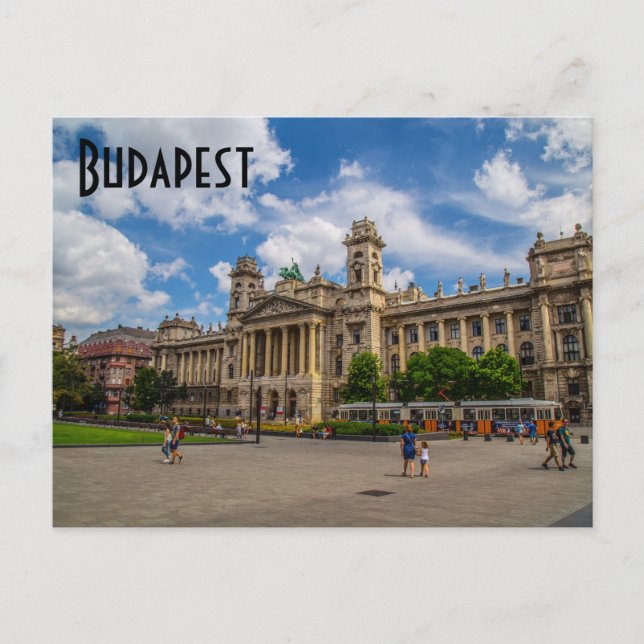 Budapest, Ungerns vykort (Framsida)