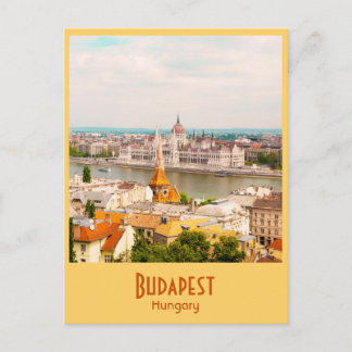 Budapest, Ungerns vykort för Vintage