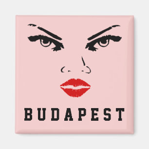 Budapest, Ungerns Woman Girlkompis-fru Bride Magnet