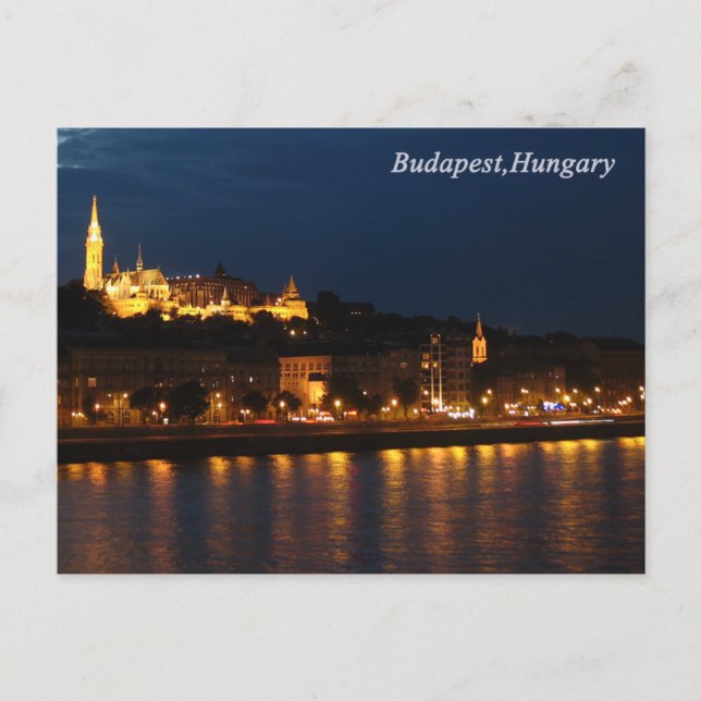 Budapest,Ungernvykort Vykort (Framsida)
