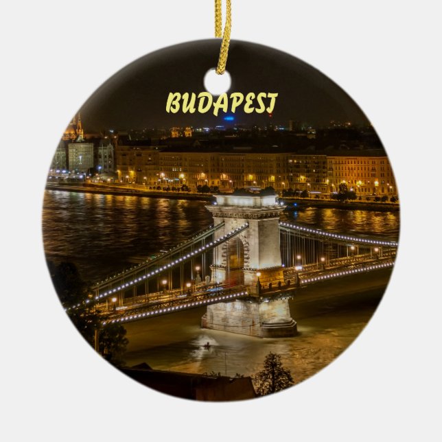 Budapest Vacker jul Ornament (Framsidan)