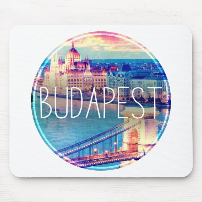 Budapest-vintage, cirkel musmatta (Framsidan)