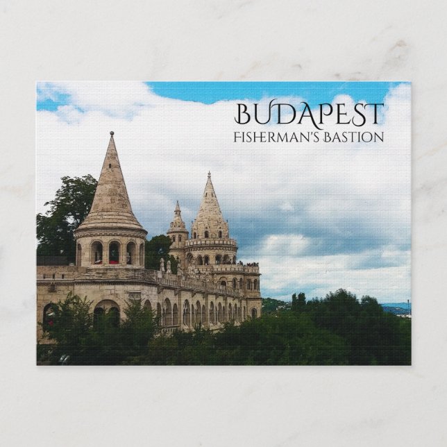 Budapest Vykort (Framsida)