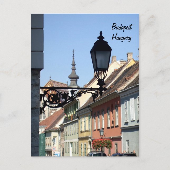 Budapest Vykort (Framsida)