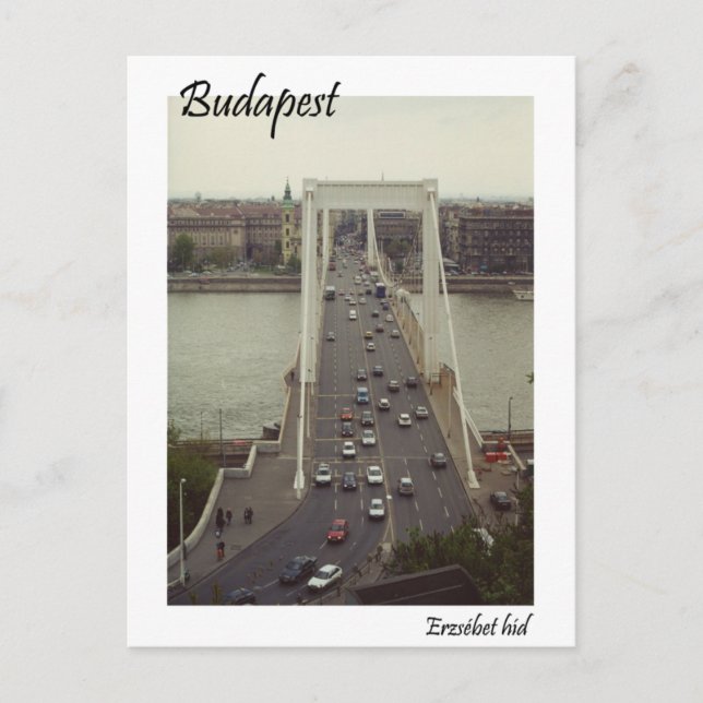 Budapest Vykort (Framsida)