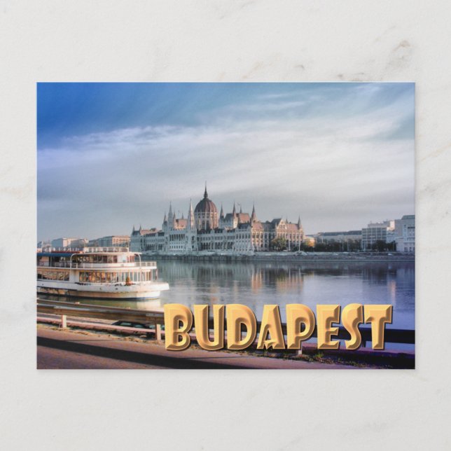 Budapest Vykort (Framsida)