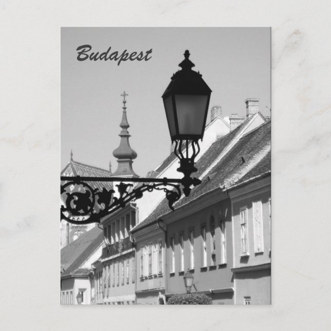 Budapest Vykort (Framsida)