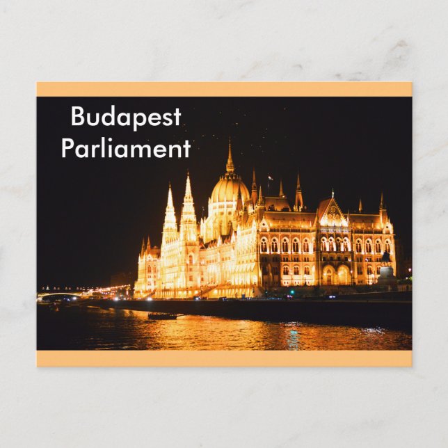 Budapest Vykort (Framsida)