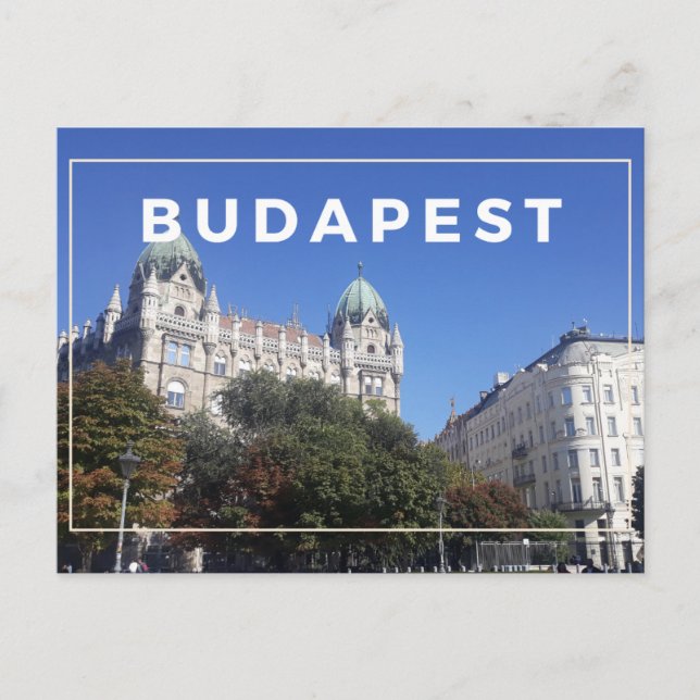 Budapest-vykort Vykort (Framsida)