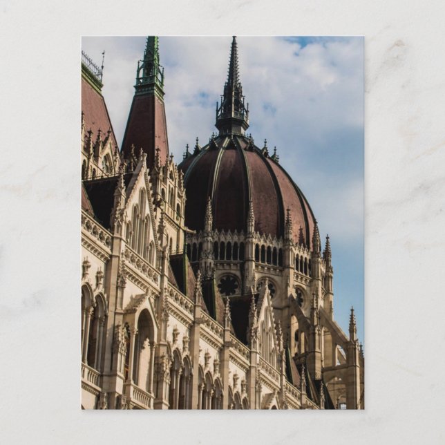 Budapestparlamentet Vykort (Framsida)