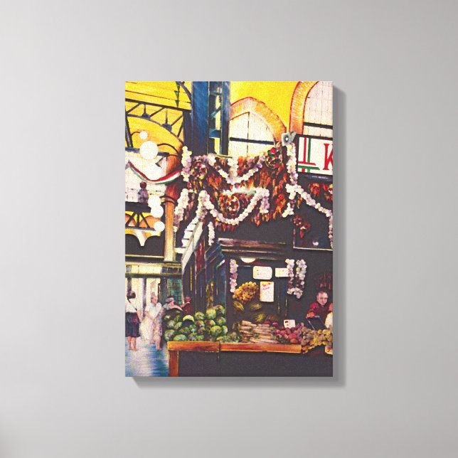 Budapests bästa Brunch Canvastryck (Framsida)