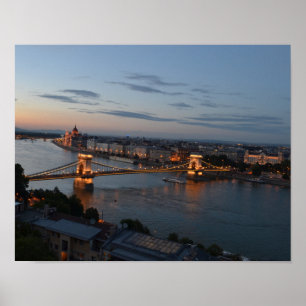 Budapests kedjebrygga poster