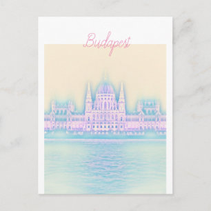 Budapests parlament Bygger Ungern Vykort