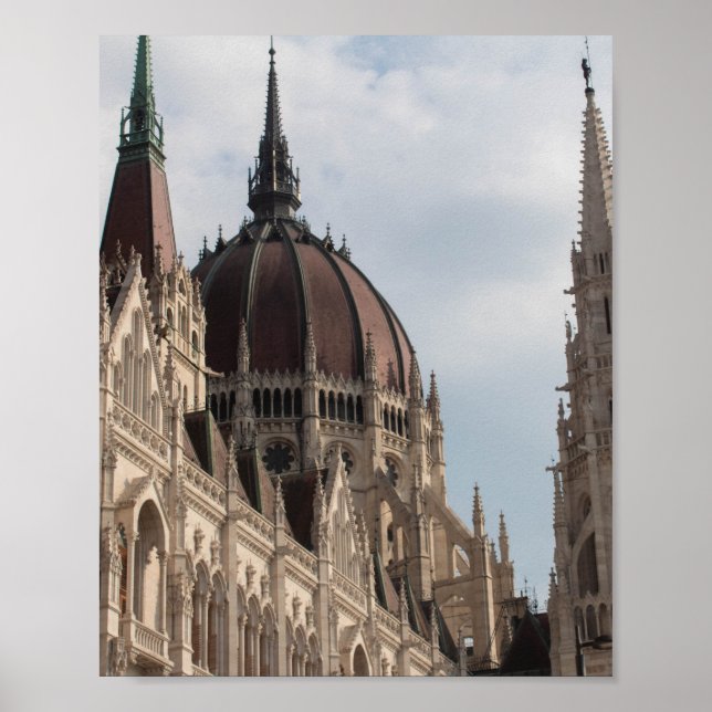 Budapests parlament poster (Framsidan)