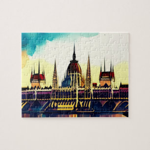 Budapests parlament pussel