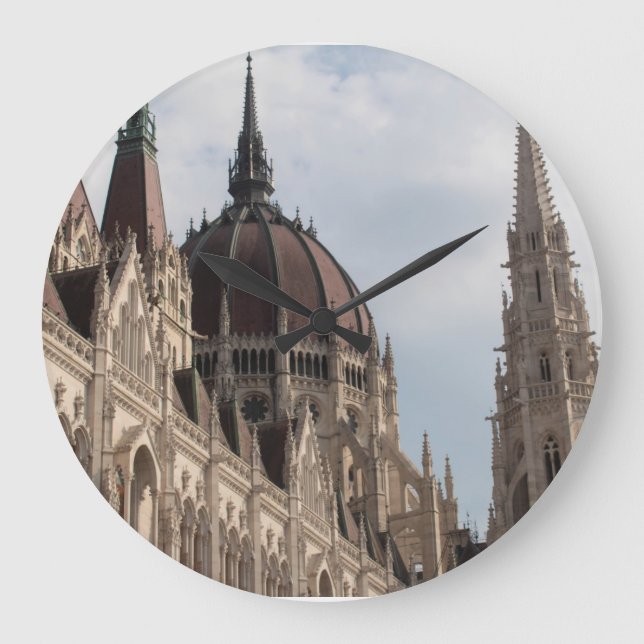 Budapests parlamentsdome stor klocka (Framsida)