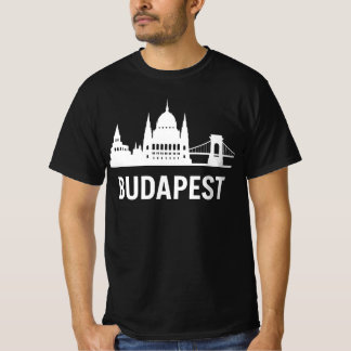 Budapests siluett | Ungerns parlament Kedjebron T Shirt