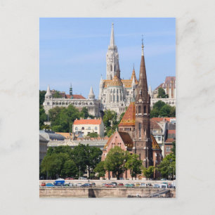 Budapests stad i Ungern Vykort