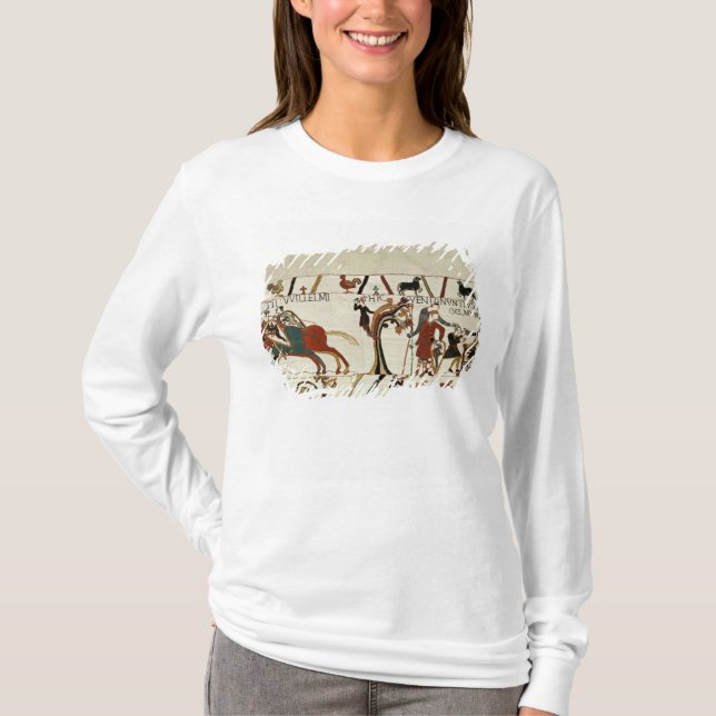 Budbärare från hertigen William till grabben de Tee Shirt (Framsida)