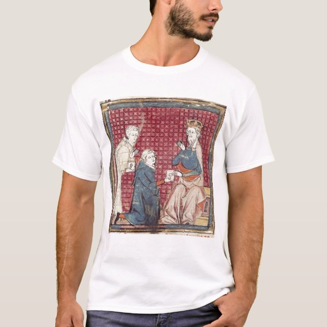 Budbärare träffande Charlemagne T-shirt (Framsida)