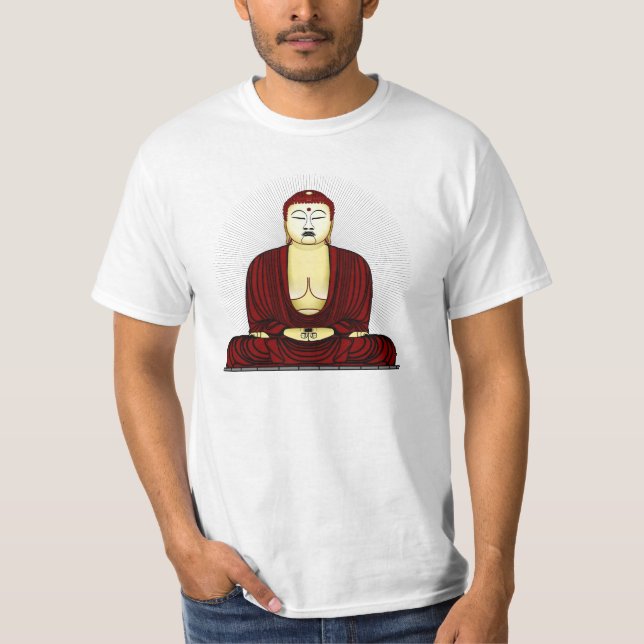 Budda Gautama Buddha Siddhartha Gautama T Shirt (Framsida)