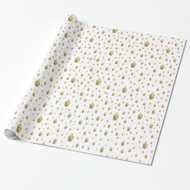 budda i vitt presentpapper (Utrullad)