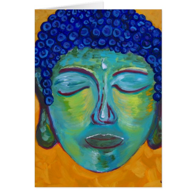 buddah hälsningskort (Framsidan)